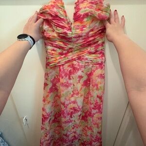 Jardin Vue maxi dress // womens size Small